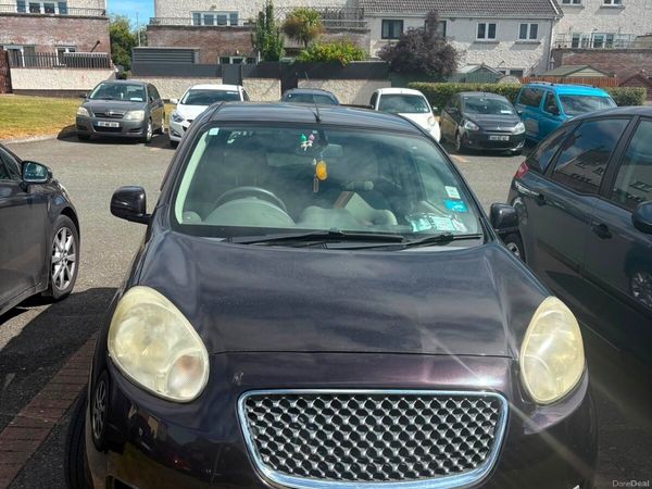 Nissan March Hatchback, Petrol, 2013, Purple