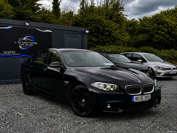 BMW 5-Series Saloon, Diesel, 2016, Black