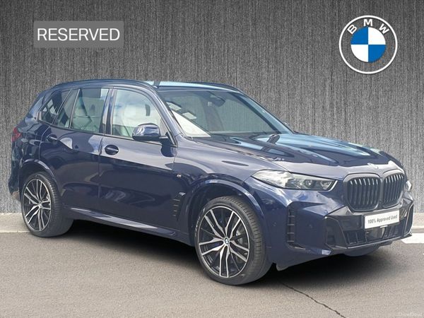 BMW X5 SUV, Petrol Plug-in Hybrid, 2026, Blue