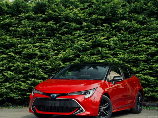 Toyota Corolla Hatchback, Petrol Hybrid, 2021, Red