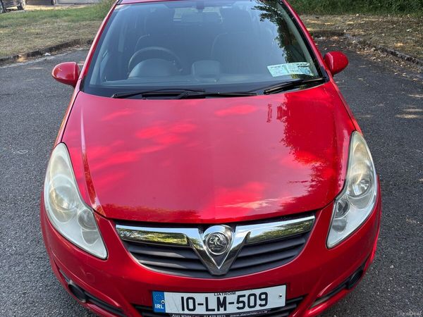 Opel Corsa Hatchback, Petrol, 2010, Red