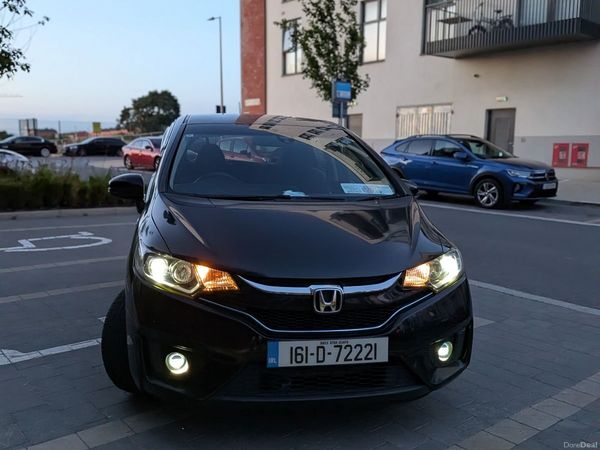 Honda Fit Hatchback, Petrol Hybrid, 2016, Black