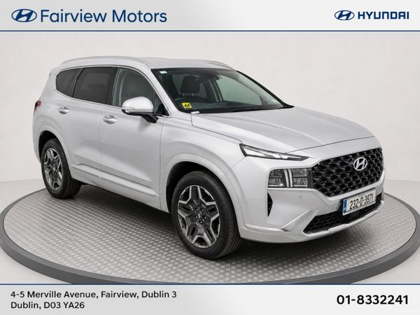 Hyundai Santa Fe SUV, Petrol Plug-in Hybrid, 2023, Grey