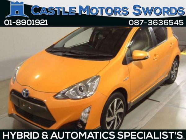 Toyota Aqua Hatchback, Petrol Hybrid, 2016, Yellow