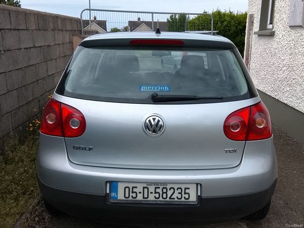 Volkswagen Golf Hatchback, Diesel, 2005, Silver