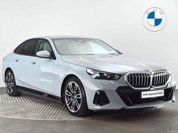 BMW 5-Series Saloon, Petrol Plug-in Hybrid, 2024, Grey