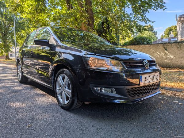 Volkswagen Polo Hatchback, Petrol, 2014, Black