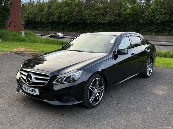 Mercedes-Benz E-Class Saloon, Diesel Hybrid, 2013, Black