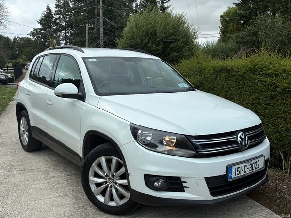 Volkswagen Tiguan SUV, Diesel, 2015, White