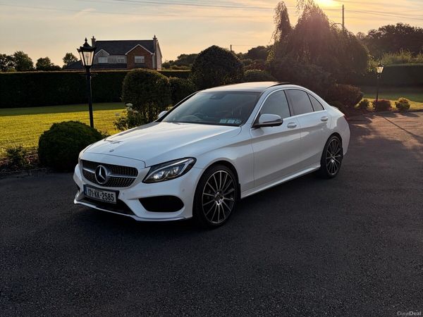 Mercedes-Benz C-Class Saloon, Diesel, 2017, White