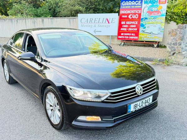 Volkswagen Passat Saloon, Diesel, 2018, Black