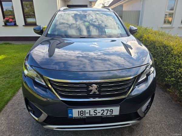 Peugeot 5008 MPV, Diesel, 2018, Blue