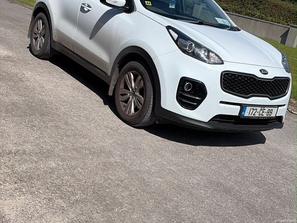 Kia Sportage SUV, Diesel, 2017, White