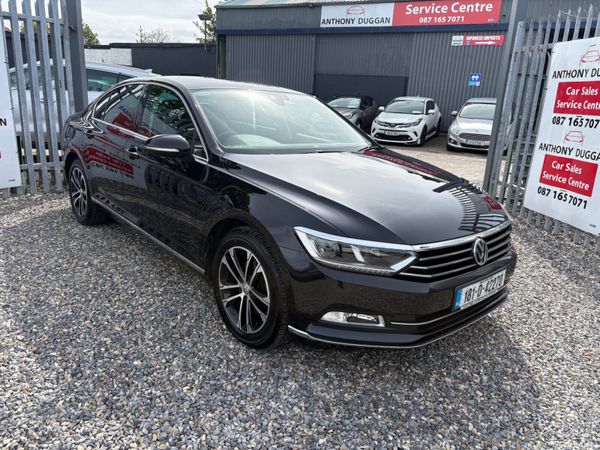 Volkswagen Passat Saloon, Diesel, 2018, Black
