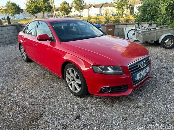 Audi A4 Saloon, Diesel, 2010, Red