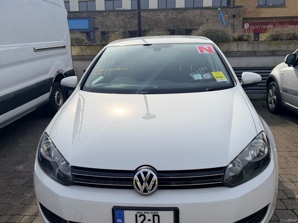 Volkswagen Golf Hatchback, Petrol, 2012, White