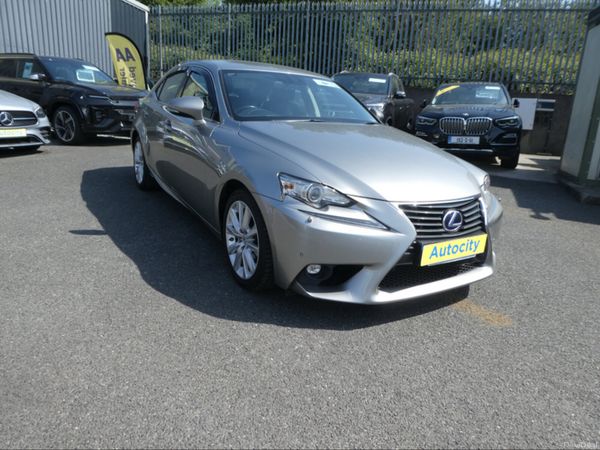 Lexus IS Saloon, Petrol Hybrid, 2015, Silver