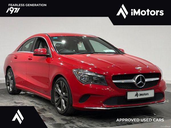 Mercedes-Benz CLA Saloon, Petrol, 2019, Red
