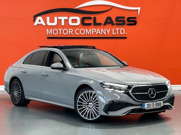Mercedes-Benz E-Class Saloon, Petrol Plug-in Hybrid, 2025, Grey