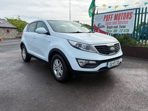 Kia Sportage SUV, Diesel, 2013, White