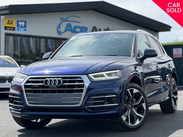 Audi Q5 SUV, Diesel, 2020, Blue