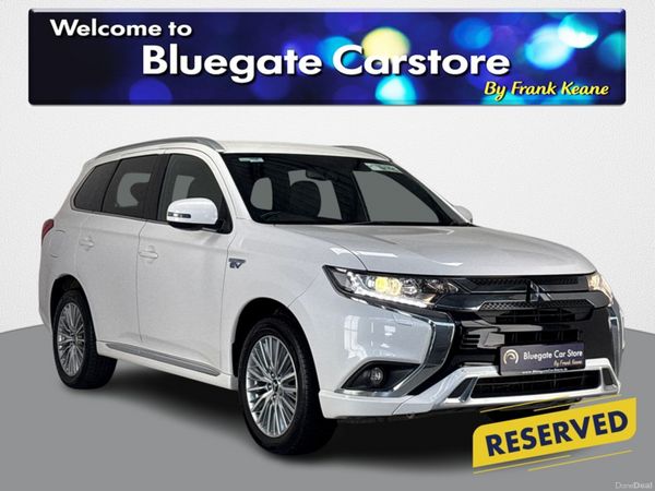 Mitsubishi Outlander Estate, Petrol Hybrid, 2021, White