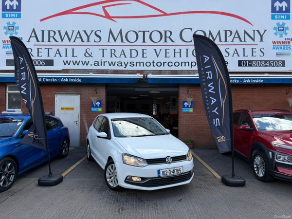 Volkswagen Polo Hatchback, Petrol, 2016, White