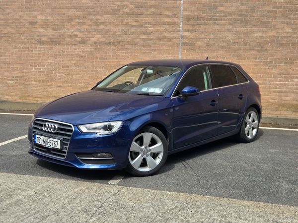 Audi A3 Hatchback, Petrol, 2015, Blue