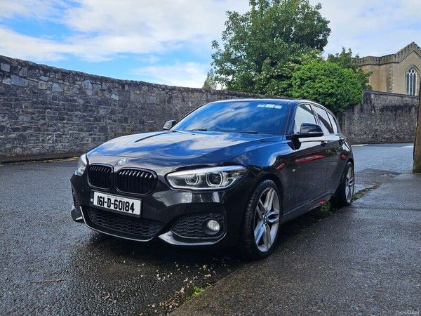 BMW 1-Series Hatchback, Diesel, 2016, Black