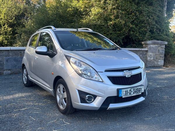 Chevrolet Spark Hatchback, Petrol, 2011, Silver