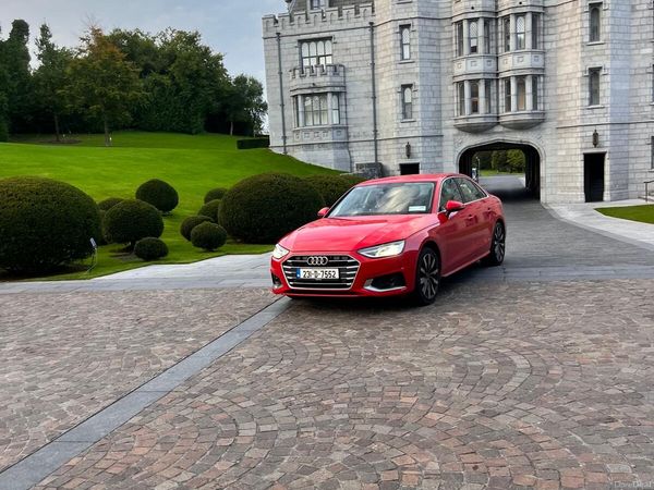 Audi A4 Saloon, Diesel, 2023, Red