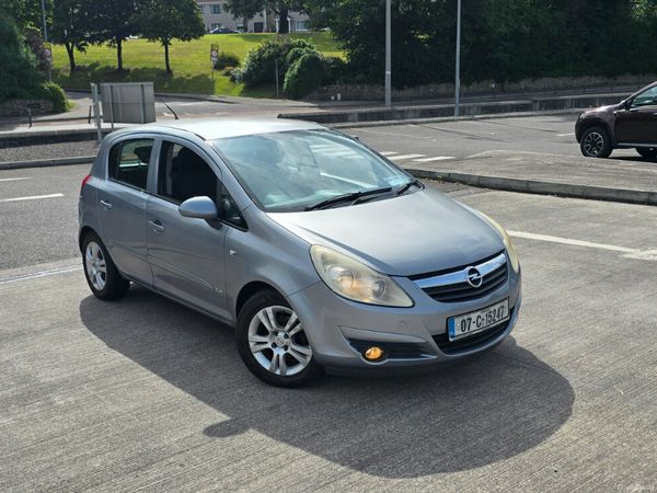 Opel Corsa Hatchback, Petrol, 2007, Silver