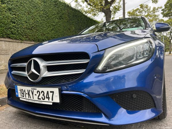 Mercedes-Benz C-Class Saloon, Diesel, 2019, Blue