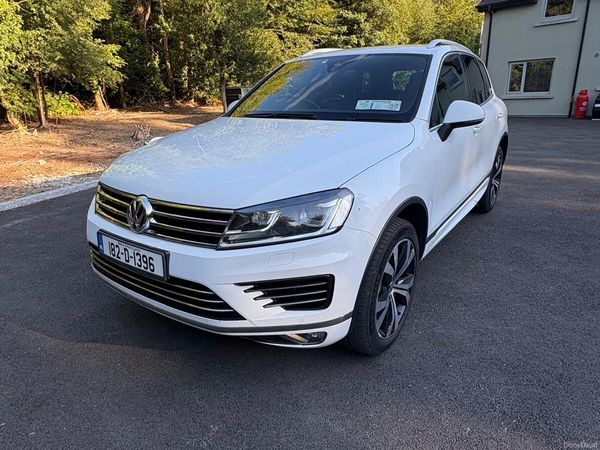 Volkswagen Touareg SUV, Diesel, 2018, White