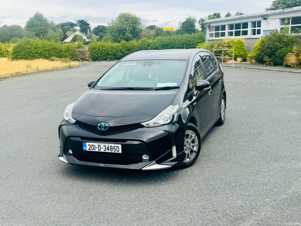 Toyota Prius MPV, Petrol Hybrid, 2020, Black