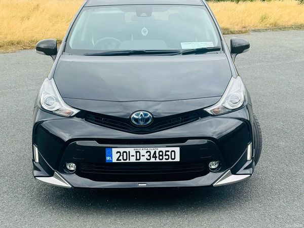 Toyota Prius MPV, Petrol Hybrid, 2020, Black
