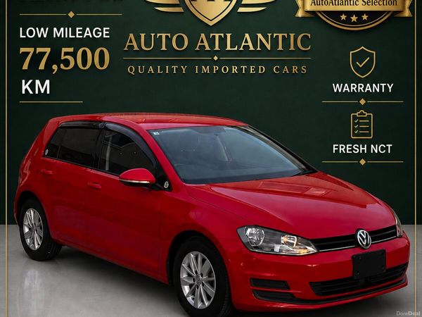 Volkswagen Golf Hatchback, Petrol, 2014, Red