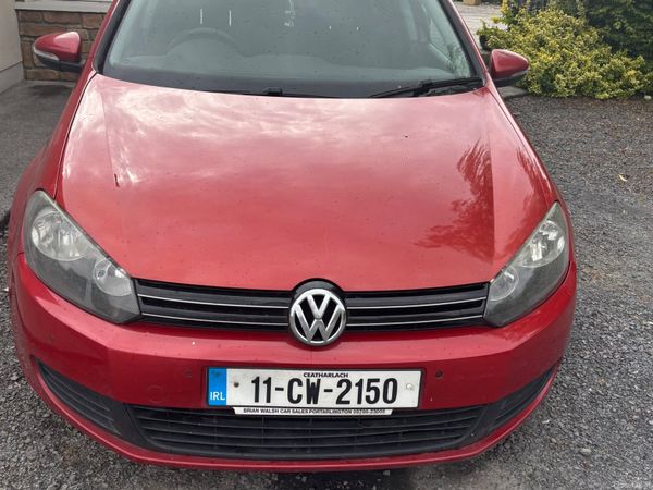 Volkswagen Golf Hatchback, Diesel, 2011, Red