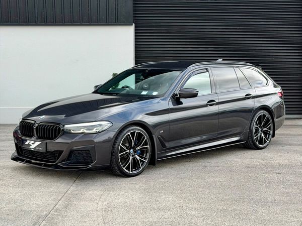 BMW 5-Series Estate, Diesel, 2021, Grey