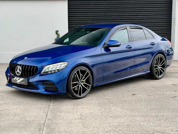 Mercedes-Benz C-Class Saloon, Diesel, 2019, Blue