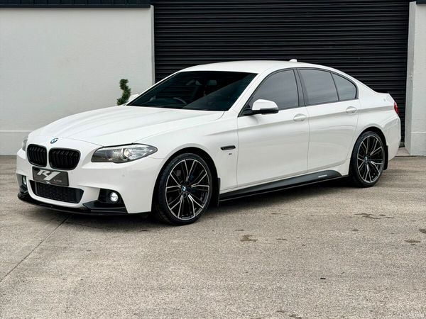 BMW 5-Series Saloon, Diesel, 2016, White
