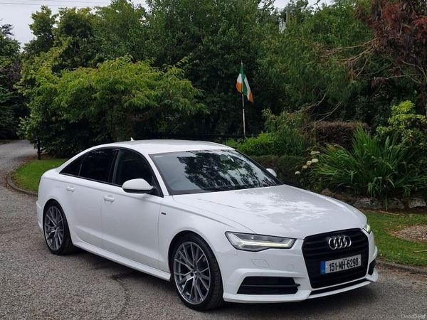 Audi A6 Saloon, Diesel, 2015, White