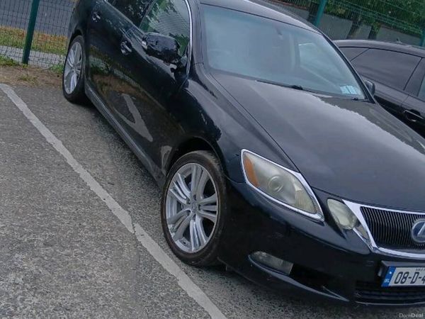 Lexus GS Saloon, Petrol Hybrid, 2008, Black
