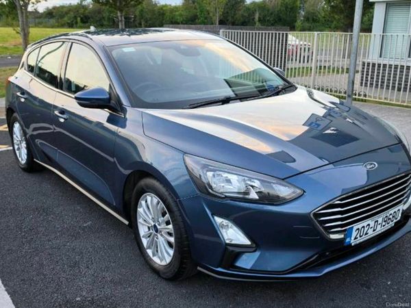 Ford Focus Hatchback, Petrol, 2020, Blue