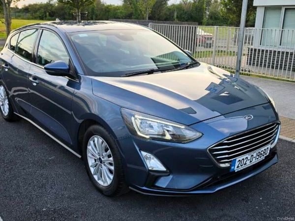 Ford Focus Hatchback, Petrol, 2020, Blue