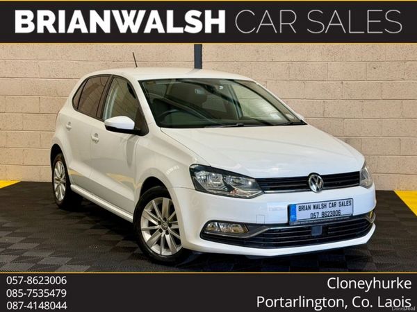Volkswagen Polo Hatchback, Petrol, 2015, White