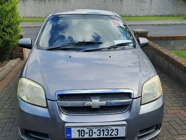 Chevrolet Aveo Saloon, Petrol, 2010, Grey