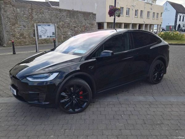 Tesla Model X MPV, Electric, 2018, Black