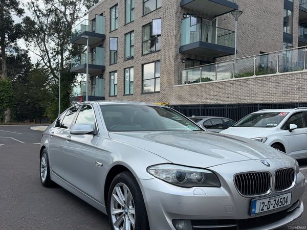 BMW 5-Series Saloon, Diesel, 2012, Silver