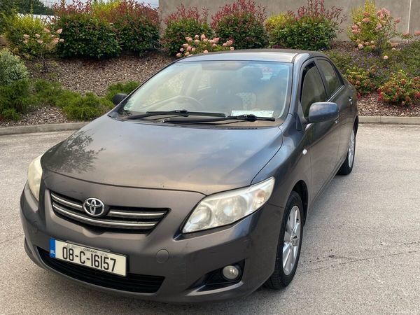 Toyota Corolla Saloon, Petrol, 2008, Grey